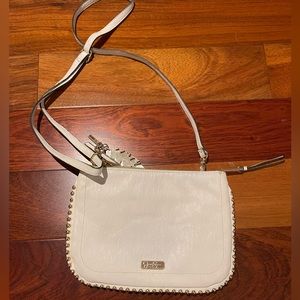 Jessica Simpson White/Quartz Crossbody Purse